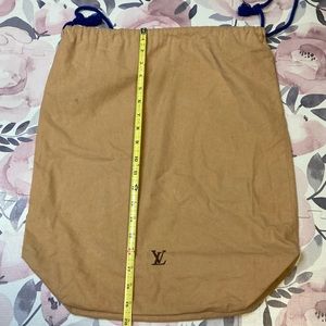 (Mgm8) Vintage Louis Vuitton dustbag with draw strings